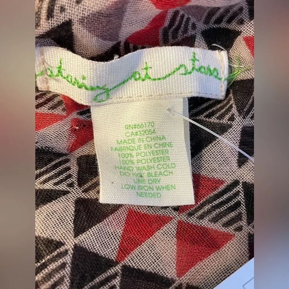 NWT Staring At Stars Rectangular Large Scarf - Picture 5 of 5